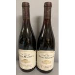 Two Bottles of 2003 Chateau Saint Maurice Cotes du Rhone