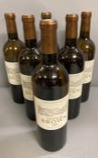 Six Bottles of Chateau Brown 2008 Pessac Leognan