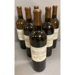 Six Bottles of Chateau Brown 2008 Pessac Leognan