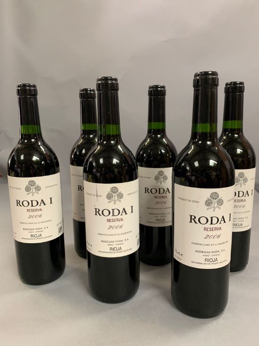 Six Bottles 2006 of Roda I Reserva Rioja