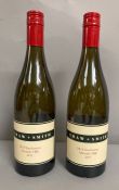 Two bottles of Shaw & Smith M3 Chardonnay Adelaide Hills 2015