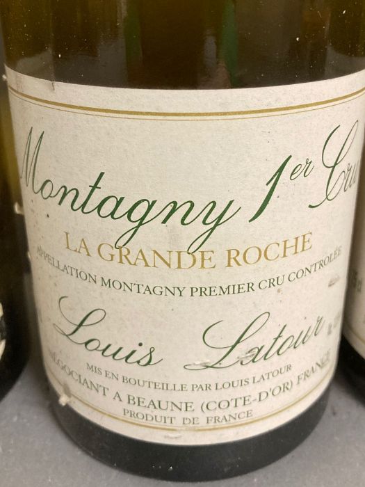 Four Bottles of 1993 Montagny 1er Cru Grande Roche Louis Latour - Image 2 of 3