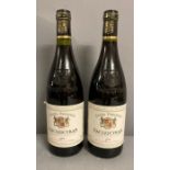 Two Bottles of 2000 Vacqueyras (cuvee prestige)