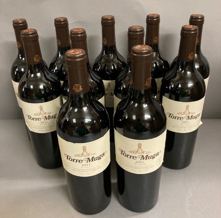 Eleven Bottles of 2011 Torre Muga Rioja