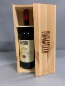 A Boxed bottle 2013 Tiganello