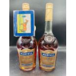 Two Bottles of Martell Cognac