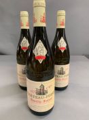 Three Bottles of 2013 Chateau Fuisse Pouilly-Fuisse