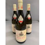 Three Bottles of 2013 Chateau Fuisse Pouilly-Fuisse