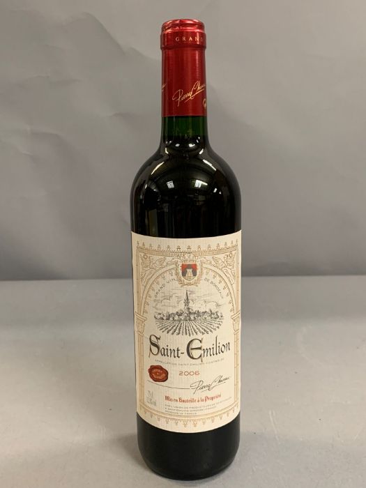 A Bottle of 2006 Saint Emillion