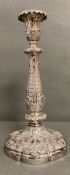 A Single Georgian candlestick (Total Weight 870g) from Storr & Mortimer New Bond Street,