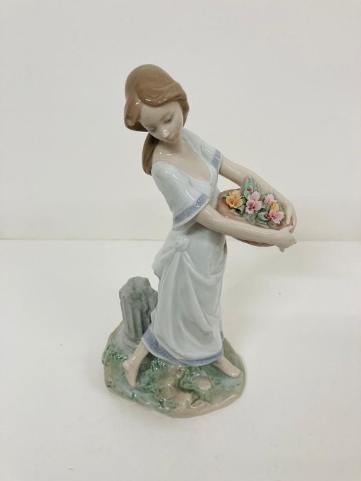 A Boxed Lladro Privilege porcelain figurine "Garden of Athens"
