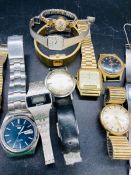 A selection of watches to include a Rotary