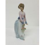 A Boxed Lladro porcelain figurine "Basket of Love" No 7622