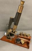 A Smith and Beck microscope