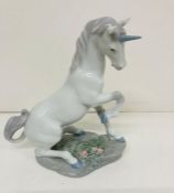 A boxed Lladro Privilege porcelain figurine "Magical Unicorn"