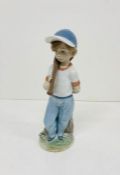 A Boxed Lladro porcelain figurine "Can I Play" model no:7610