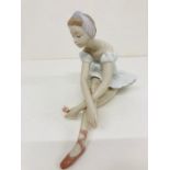 A boxed Lladro porcelain figurine "Rose Ballet" 5919