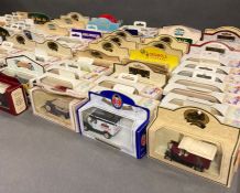 A selection of approximately 81 diecast vehicles by Day Gone By.