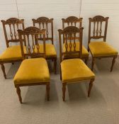 Six Empire style Dining chairs