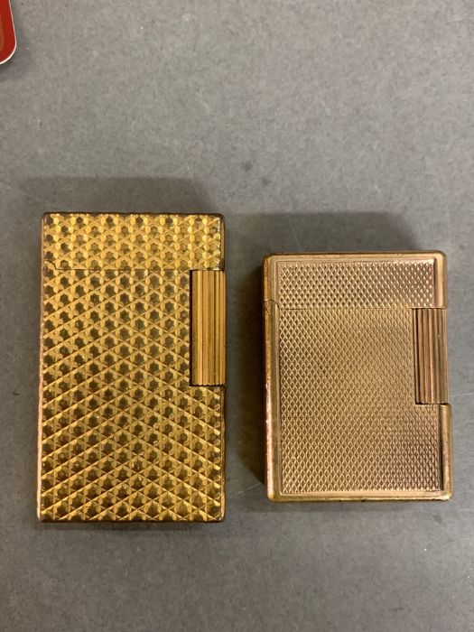 Two Vintage Dupont lighters with supporting paperwork. - Image 3 of 7