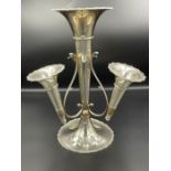 A silver Epergne, hallmarked for Birmingham by Thomas Latham & Ernest Morton 1910