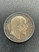 A 1902 Great Britain Florin coin