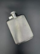 A Hallmarked silver Hip Flask
