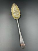 A George III silver Berry spoon by John Lambe 1790