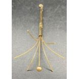 A 14ct gold cocktail stirrer (Total Weight 6.6g)