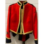 The Blues and Royal Mess dress jacket, vest, boots etc