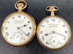 Two James Walker of Bond Street To The Admiralty pocket watches