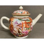 An 18th century Chinese teapot