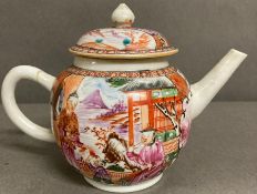 An 18th century Chinese teapot