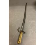 A French chassepot model 1866 Yataghan sword bayonet