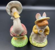 Two Beatrix Potter figures by Royal Doulton and Royal Albert