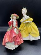 Two Royal Doulton figures Top O the Hill and The Last Waltz