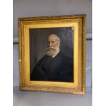 A 19th century Italian school, 'Mr. Casano' (according label verso), oil on canvas, within an