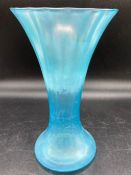 John Walsh Walsh Moonbeam Iridescent glass vase c. 1920s 19.5 cms H.