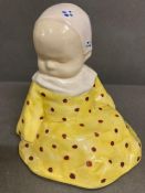 Berthe Savigny HB Henriot Quimper Sitting Baby Figurine