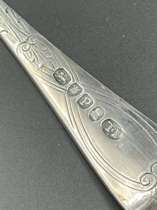 A George III silver Berry spoon by John Lambe 1790 - Image 2 of 2