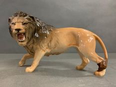 A Beswick prowling Lion (H17cm W28cm)
