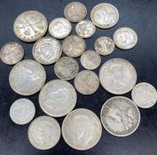 A small selection of Australian coins.