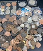 A large selection of collectable coins