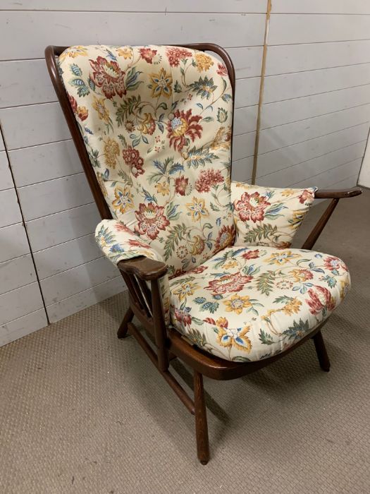 An Ercol Windsor evergreen easy chair - Image 8 of 12