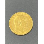 A 1907 Gold Sovereign