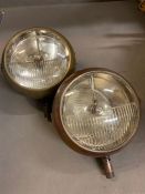 UPDATE...A pair electric headlamp/spotlight possibly of a Rolls Royce/ Bentley Motors Circ1930's