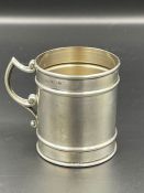 A small silver tankard by Crisford & Norris Ltd, hallmarked for Birmingham 1938