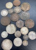 A selection of INDIAN coins