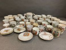 A large selection of coronation ware