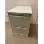 Two drawer filing cabinet